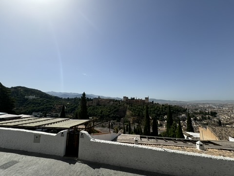 グラナダ・サクロモンテ地区からの眺め