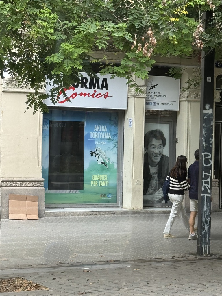 バルセロナの街角で見たことある人が。。。