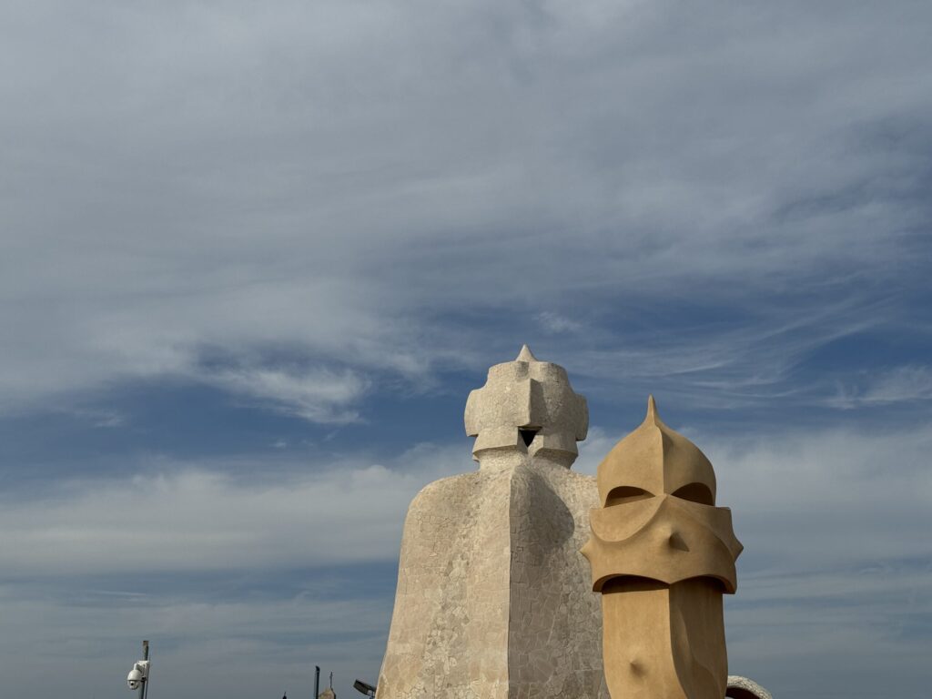 カーサミラの屋上