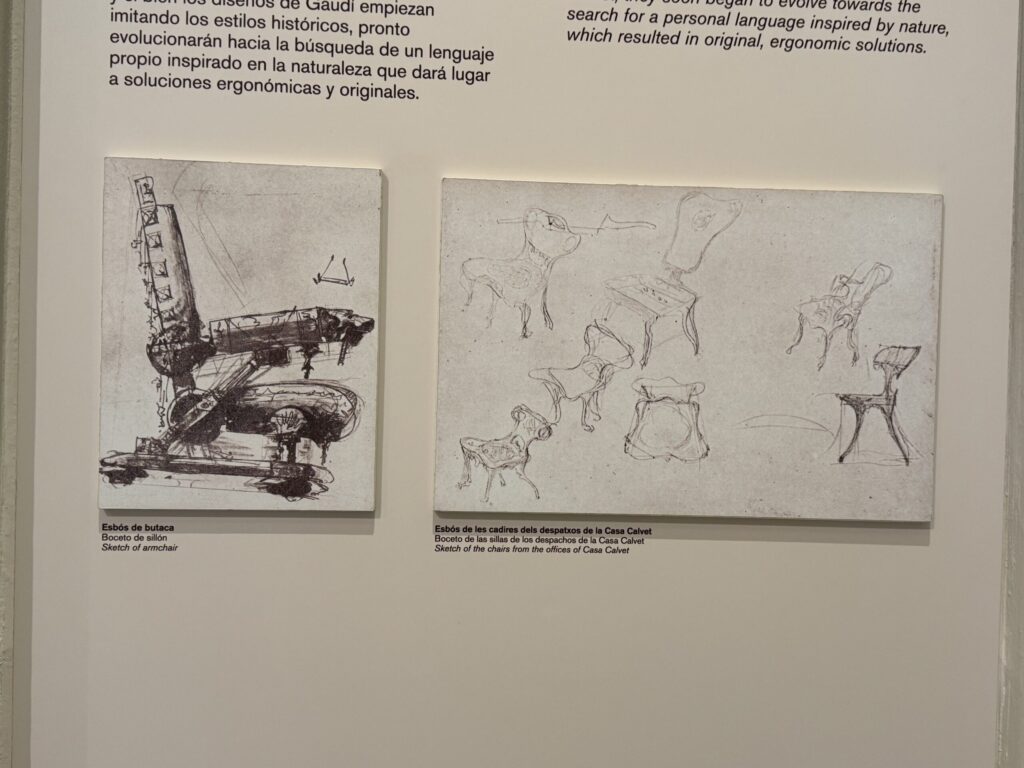 グエル公園の中にあるガウディの家博物館