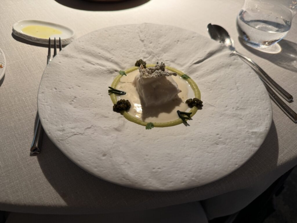 バルセロナのレストランAngleの料理