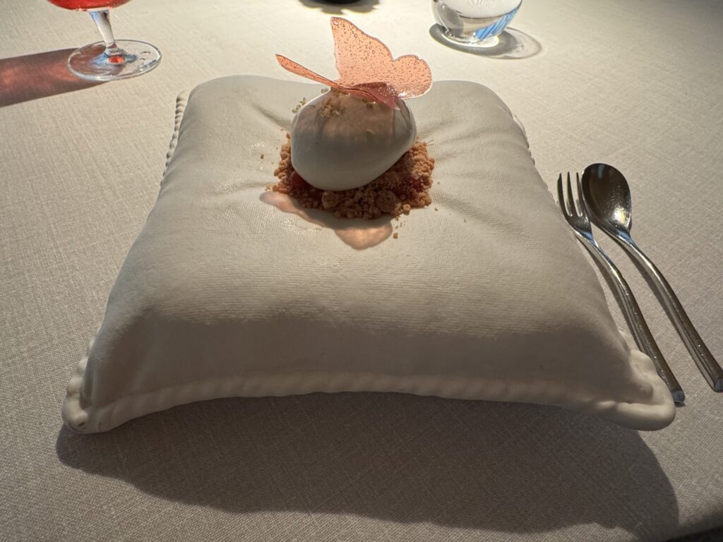 バルセロナのレストランAngleの料理