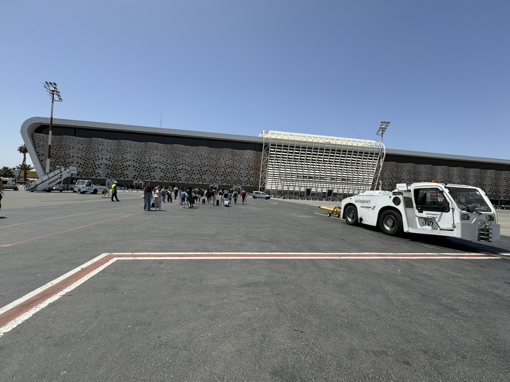 マラケシュの空港