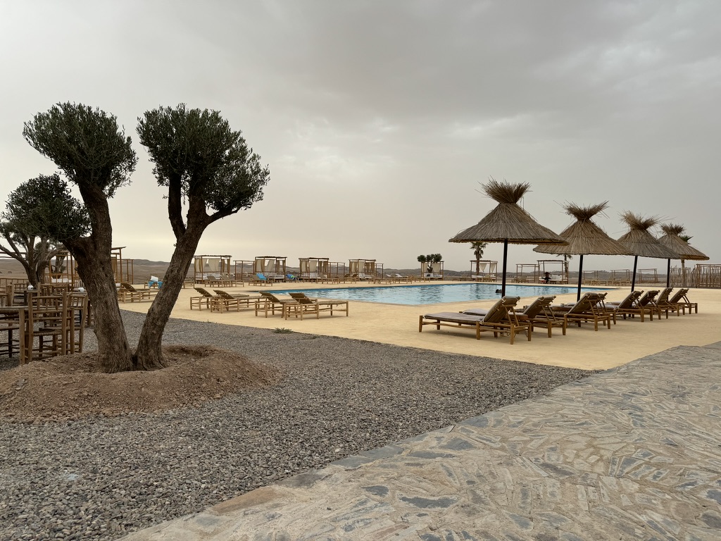 アガファイ砂漠の滞在施設