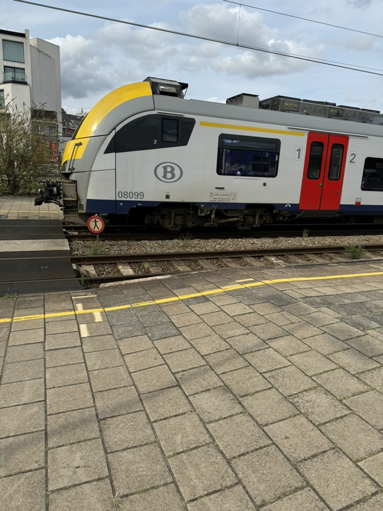 ベルギーの電車