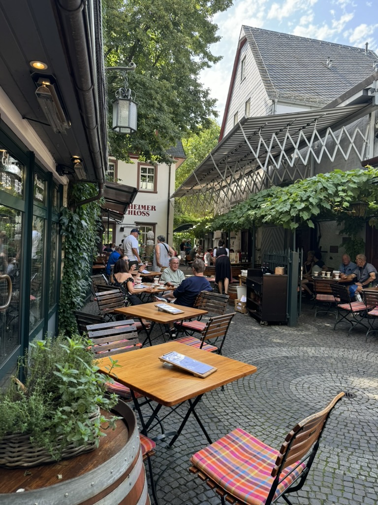 Drosseogasse(つぐみ通り)という有名な場所というのは後日知りました